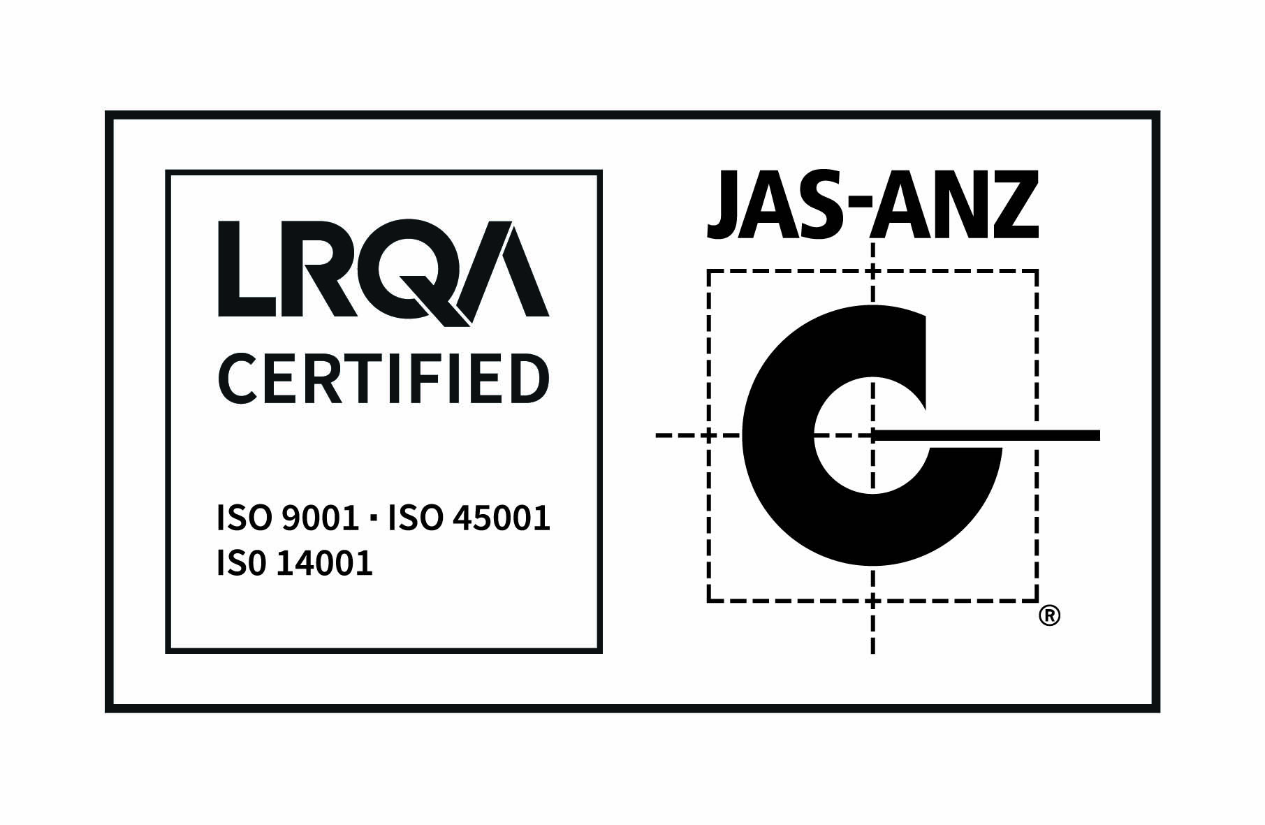 ISO 9001 and ISO 14001 Certified